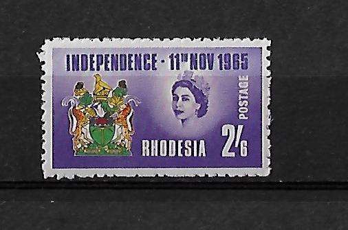 Rhodesia - 1965 Independence Stamp MH