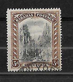 Bahamas - 1919 3d Stamp VFU Scott # 59