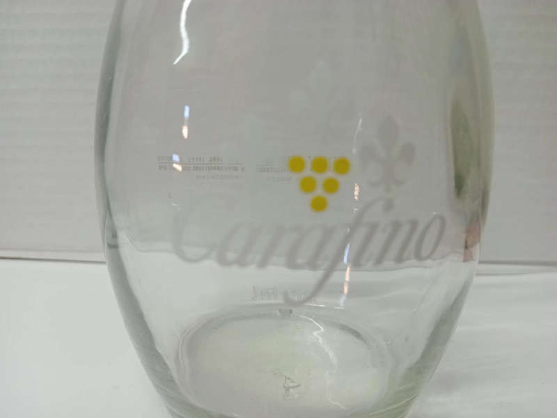CARAFINO GLASS CLEAR BOTTLE BY GiLBEY