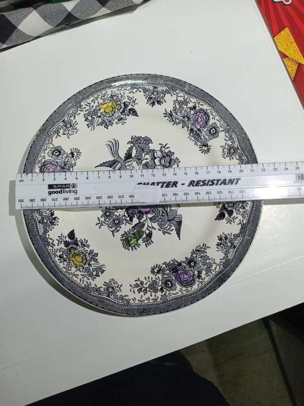 EGERSUND NORWAY BLACK PHEASANT DINNER PLATE
