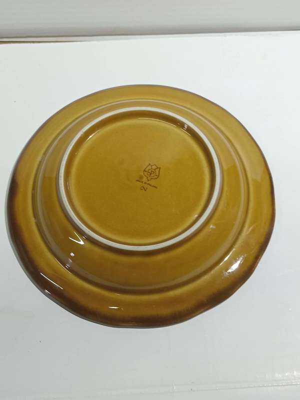 VINTAGE SOUP PLATE MADE IN POLAND