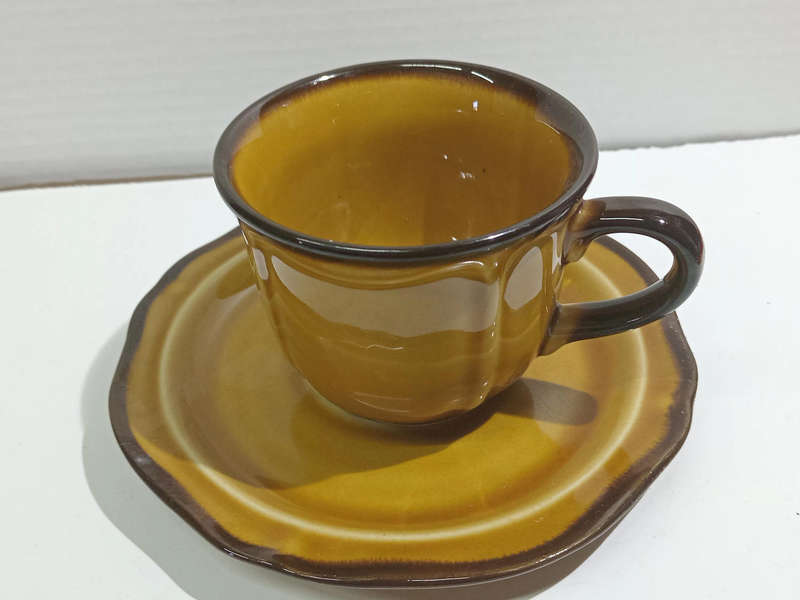 ViNTAGE CUP AND SAUCER MADE IN POLAND