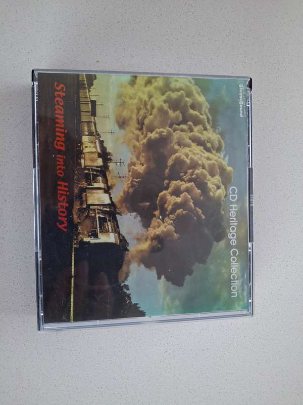 STEAMING INTO HISTORY   SYMPHONY OF STEAM    SOUTH AFRICAN RAILWAYS   X 3 CD