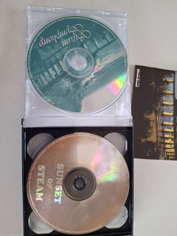 STEAMING INTO HISTORY   SYMPHONY OF STEAM    SOUTH AFRICAN RAILWAYS   X 3 CD