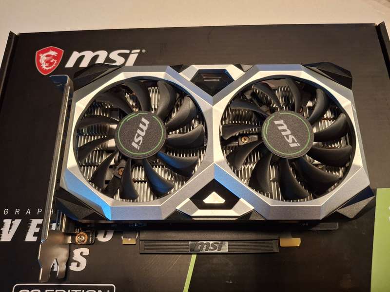 MSI GTX 1650 Super Ventus XS OC Edition Nvidia GeForce GTX 1650  4GB