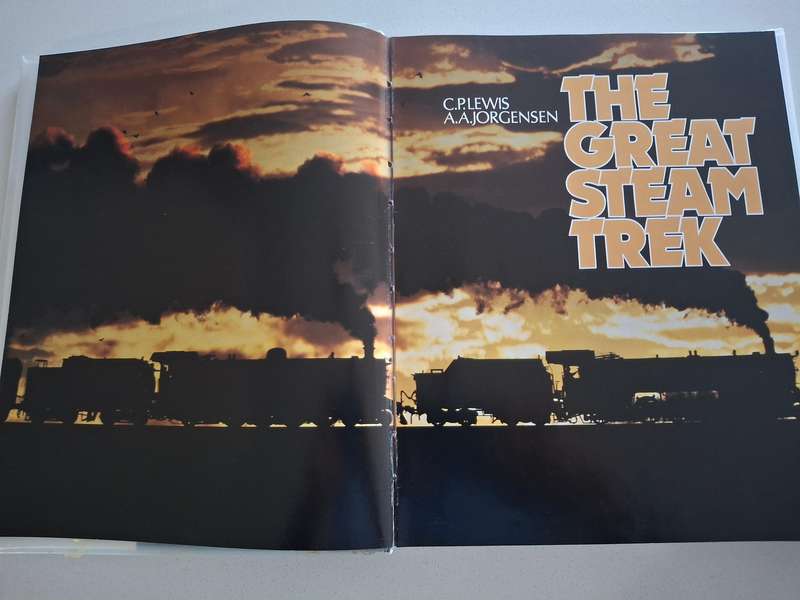 THE GREAT STEAM TREK SOUTH AFRICAN RAILWAYS BOOK