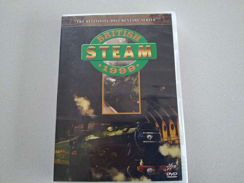 BRITISH STEAM 1999  RAILWAY  DVD