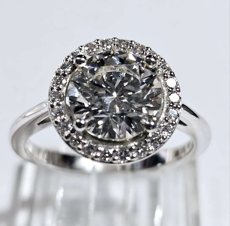 Certified 2.46ct Diamond Ring