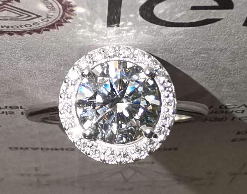 Certified 2.46ct Diamond Ring