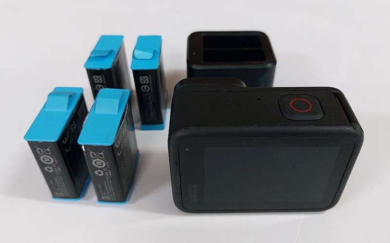 GoPro 9 Black Camera with 3 Batteries and Charger