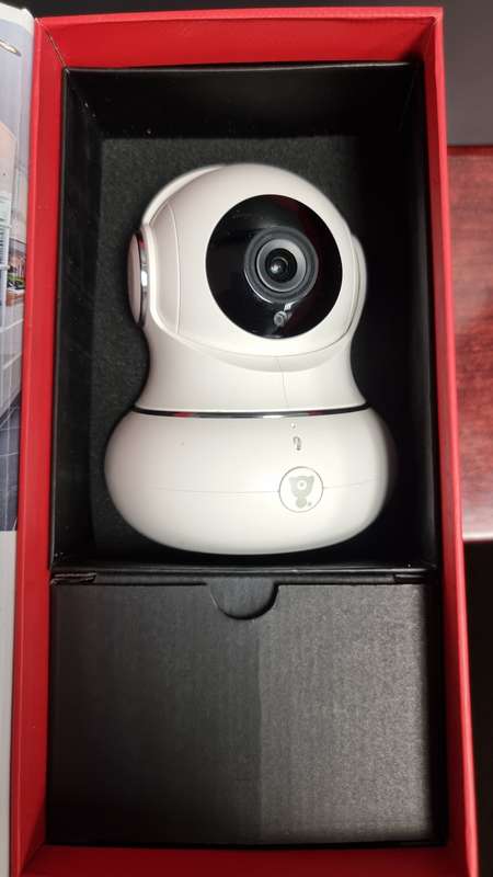 Littlelf  Security Camera (White) (for repairs or parts)