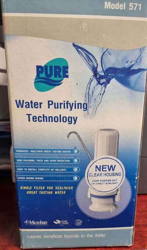 PURE WATER PURIFIERS - Single Counter Top Water Purifier (571)