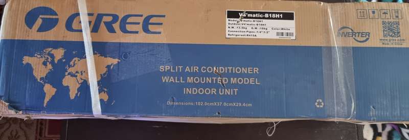 GREE 18000btu Inverter Split Air Conditioner Wall Mounted Indoor Unit