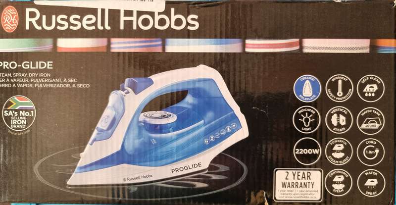 Russell Hobbs - Pro-Glide Steam Iron (for parts or repairs)