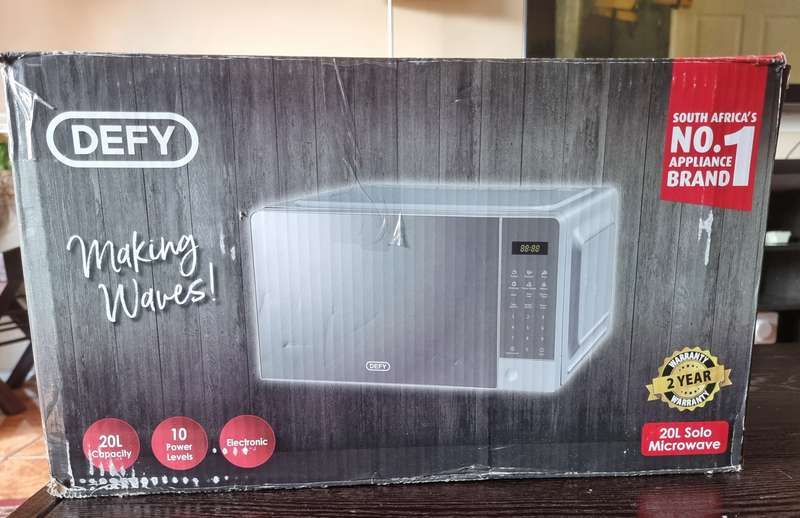 Defy 20l Electronic Mirror Microwave Oven Dmo383