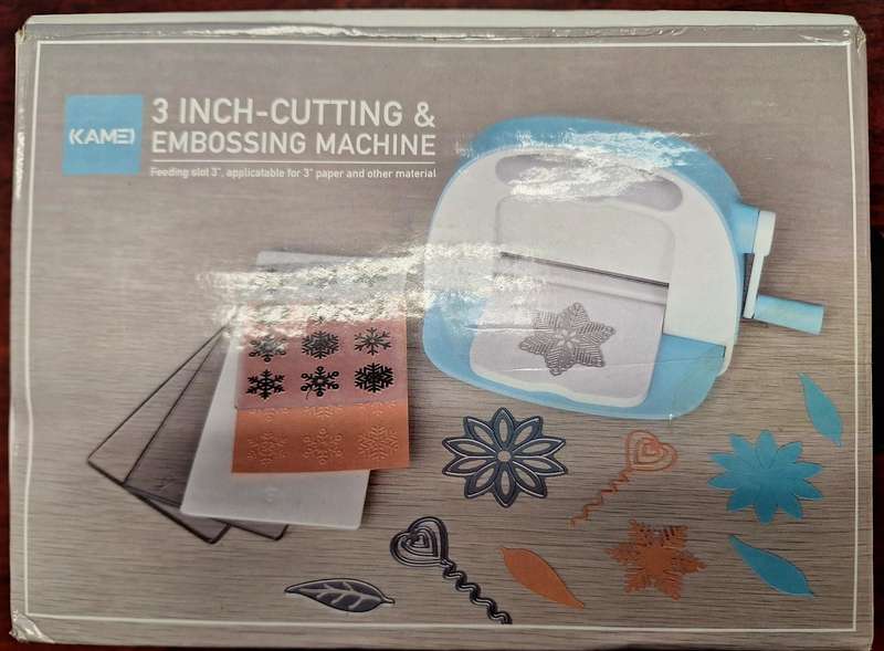 Kamei Cutting & Embossing Machine with Added Reusable Bag