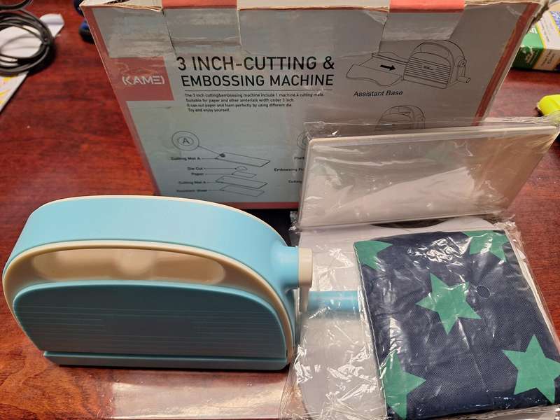 Kamei Cutting & Embossing Machine with Added Reusable Bag