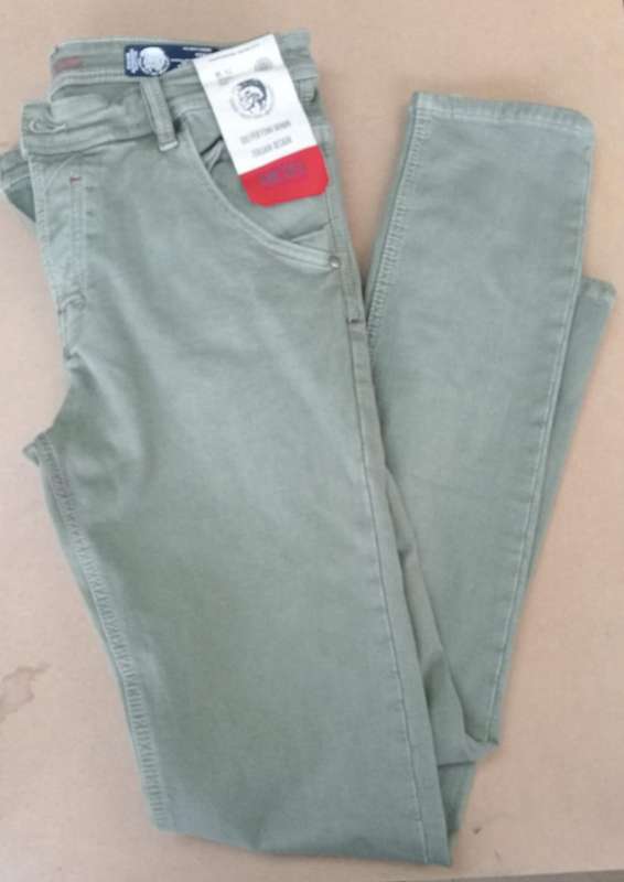 Diesel Ducati Skinny Premium Jeans - Army Green