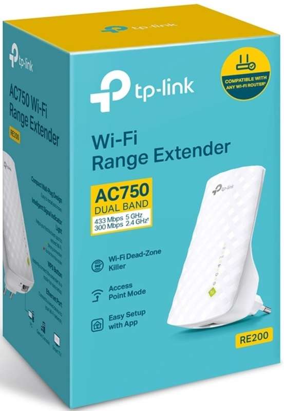 TP-Link Mesh Wi-Fi Extender AC750 Dual Band