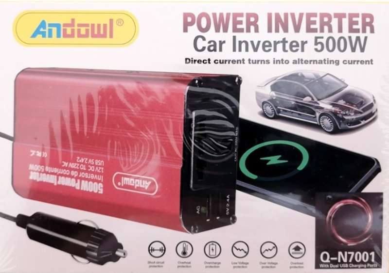Andowl Power Inverter Car Inverter 500W