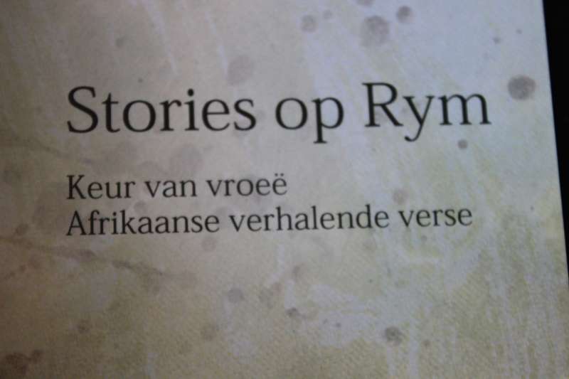 STORIES OP RYM. Keur van vroeë Afrkaanse verhalende verse. Pieter W. Grobbelaar.