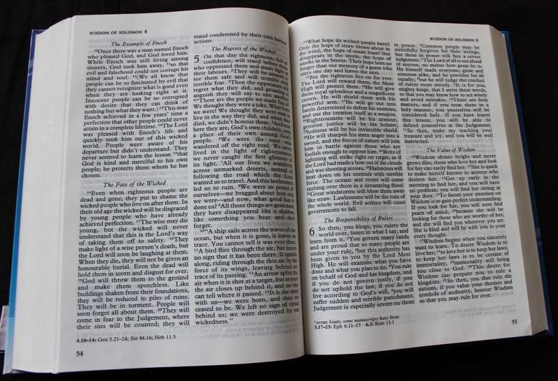 GOOD NEWS BIBLE with Deuterocanonical Books.