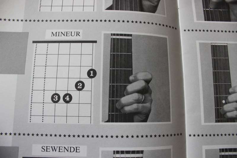 ALFRED SE VINGER AKKOORDE NASLAANBOEK deur Alfred d'Auberge en Morton Manus. (Ghitaar/Guitar)