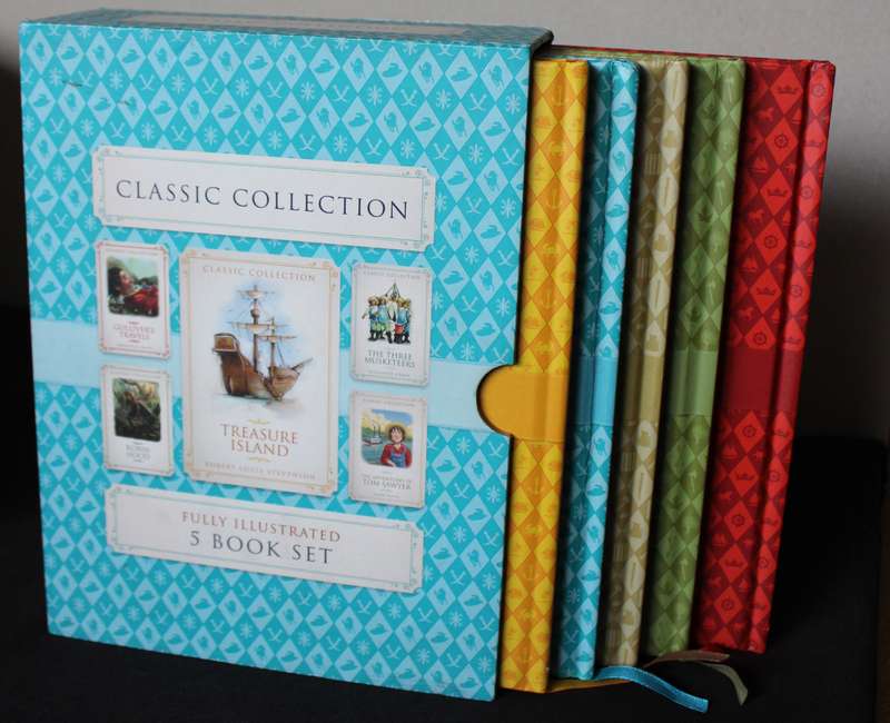 CLASSIC COLLECTION. Fully illustrated. 5 Books,Slipcase. ISBN: 978178171783 Abridged Gulliver's Trav