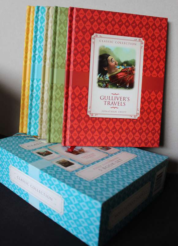 CLASSIC COLLECTION. Fully illustrated. 5 Books,Slipcase. ISBN: 978178171783 Abridged Gulliver's Trav