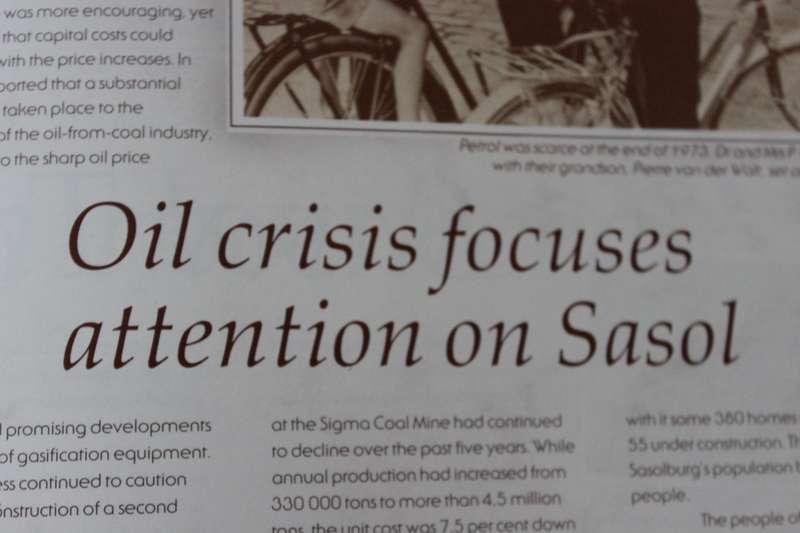 40 YEARS OF SASOL. 1950-1990. Sasol News Vol. 3 No 1.