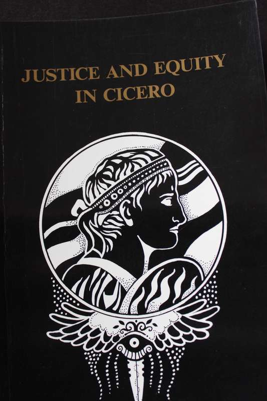JUSTICE AND EQUITY IN CICERO. D.H. van Zyl.