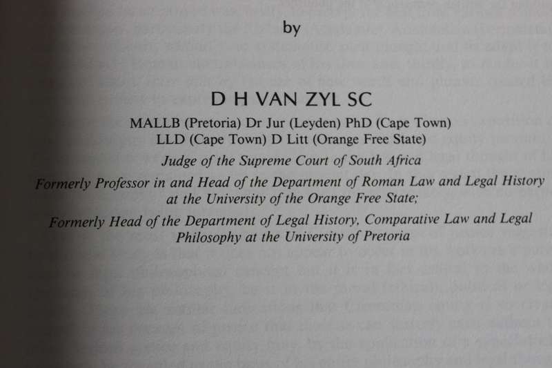 JUSTICE AND EQUITY IN CICERO. D.H. van Zyl.