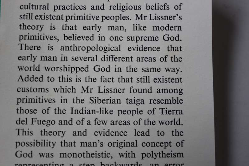 MAN, GOD & MAGIC by Ivar Lissner. (Author of The Living Past and Power and Folly)