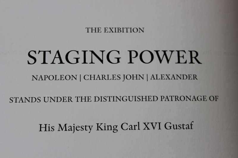 STAGING POWER. Napoleon/Charles John/Alexander.