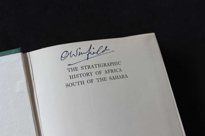 STRATIGRAPHIC HISTORY OF AFRICA SOUTH OF THE SAHARA by S.H. Haughton.