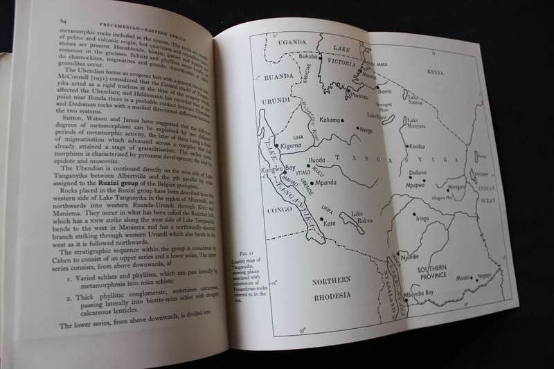 STRATIGRAPHIC HISTORY OF AFRICA SOUTH OF THE SAHARA by S.H. Haughton.