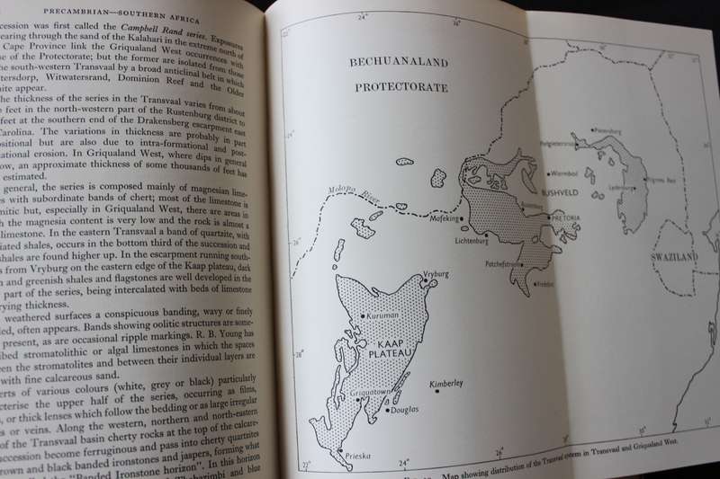 STRATIGRAPHIC HISTORY OF AFRICA SOUTH OF THE SAHARA by S.H. Haughton.