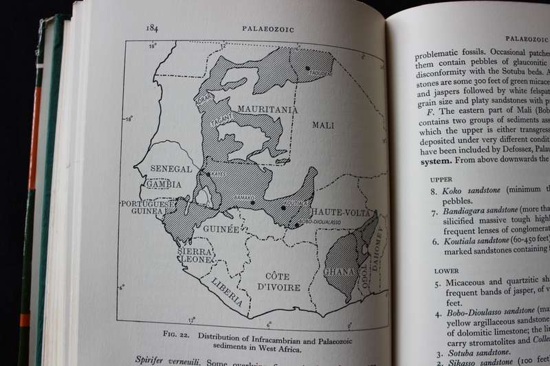STRATIGRAPHIC HISTORY OF AFRICA SOUTH OF THE SAHARA by S.H. Haughton.