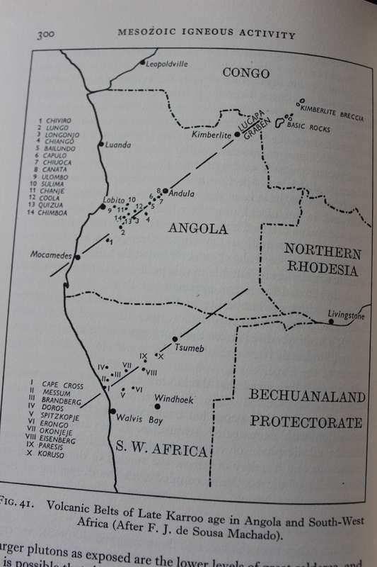 STRATIGRAPHIC HISTORY OF AFRICA SOUTH OF THE SAHARA by S.H. Haughton.