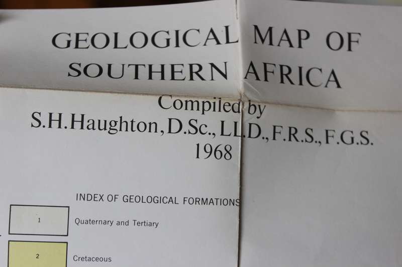STRATIGRAPHIC HISTORY OF AFRICA SOUTH OF THE SAHARA by S.H. Haughton.