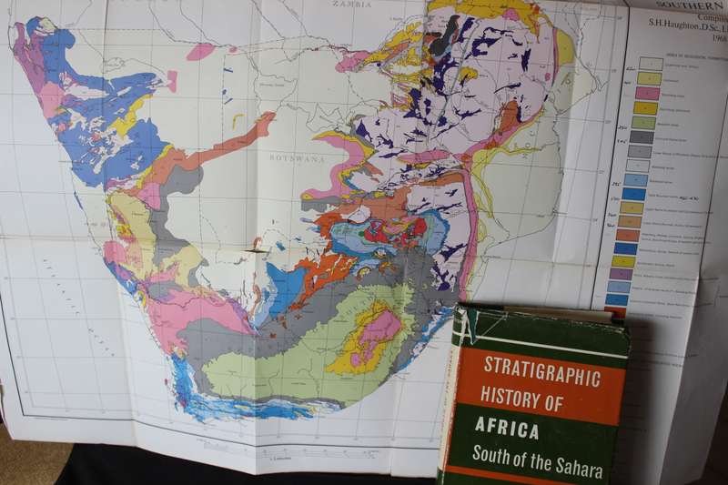 STRATIGRAPHIC HISTORY OF AFRICA SOUTH OF THE SAHARA by S.H. Haughton.