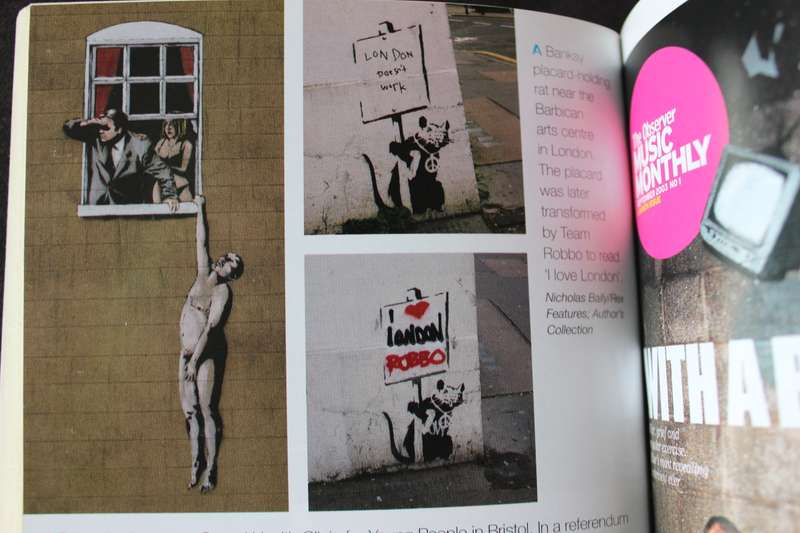 WILL ELLSWORTH-JONES. BANKSY.  1.The Man behind the Wall. 2.Seven Years with Banksy by Robert Clark.