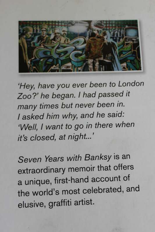 WILL ELLSWORTH-JONES. BANKSY.  1.The Man behind the Wall. 2.Seven Years with Banksy by Robert Clark.