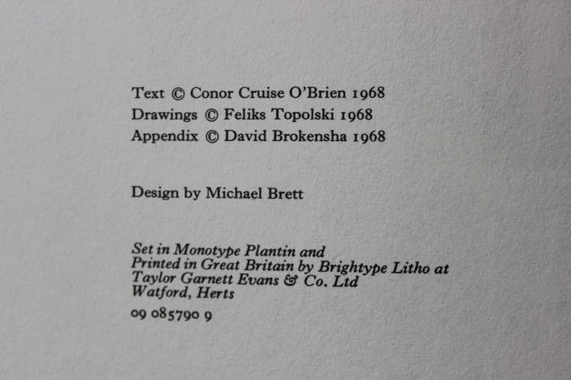 THE UNITED NATIONS SACRED DRAMA by Conor Cruise O'Brien and Feliks Topolski.