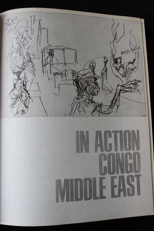 THE UNITED NATIONS SACRED DRAMA by Conor Cruise O'Brien and Feliks Topolski.