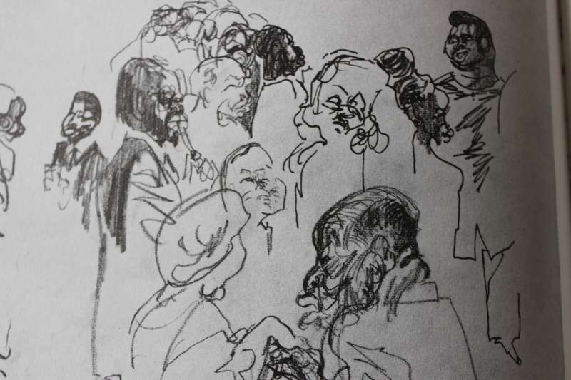 THE UNITED NATIONS SACRED DRAMA by Conor Cruise O'Brien and Feliks Topolski.