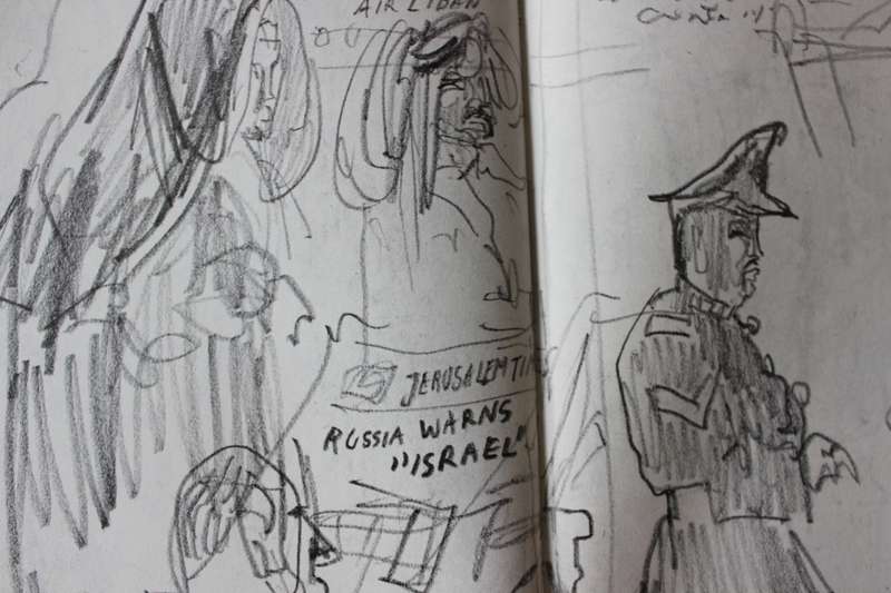 THE UNITED NATIONS SACRED DRAMA by Conor Cruise O'Brien and Feliks Topolski.