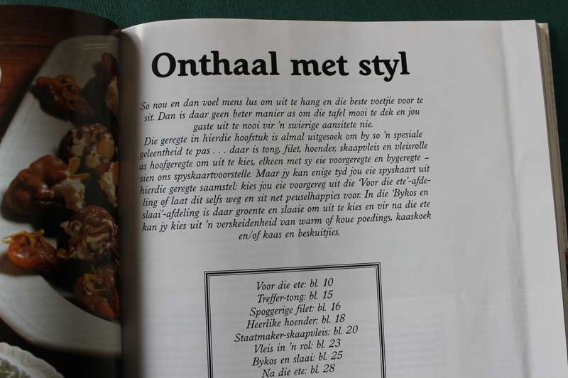 HUISGENOOT WENRESEPTE 6. Carmen Niehaus.