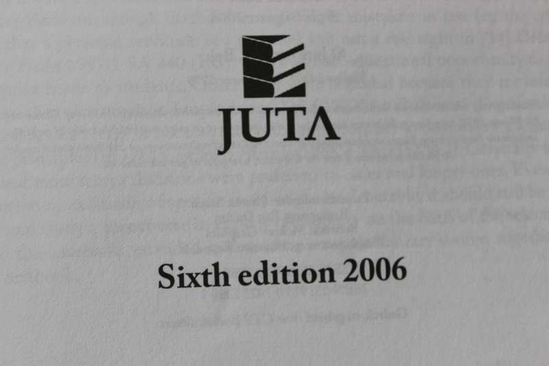 CASEBOOK FOR STUDENTS. Law of Property 6th Edition. Vonnisbundel vir Studente. Sakereg. AJ vd Walt.