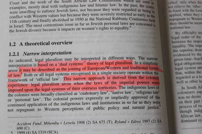 INTODUCTION TO LEGAL PLURALISM in South Africa. Part 1. Customary Law. Bekker/Labuschagne/Vorster